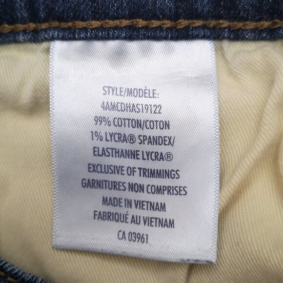 Denver Hayes Men's Size 38/30 Medium Wash Straight Legs Blue Jeans - Picture 4 of 14